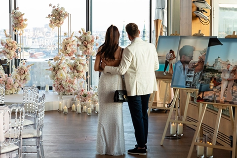 marriage proposal vienna couple