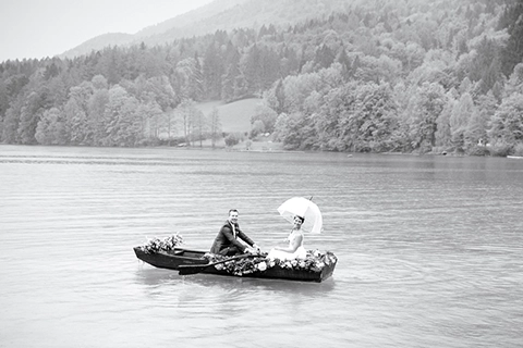 boat wedding austria