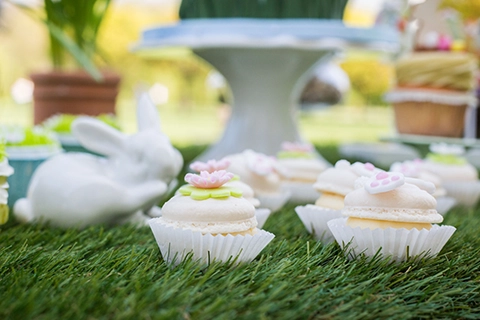 kids party easter vienna macarons