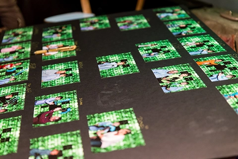 minecraft themed birthday party vienna photo booth