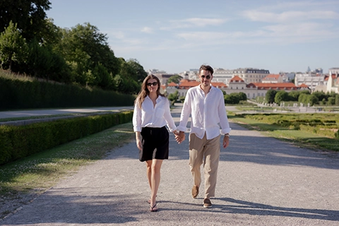 proposal at belvedere
