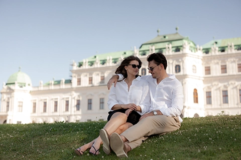 proposal at belvedere