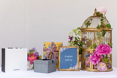 geschenketisch hochzeit