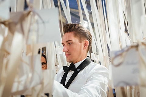 wedding steward