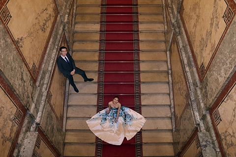 verlobungsshooting im hotel imperial