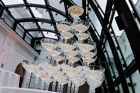 champagner pyramide